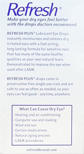 50 Preservative-Free Refresh Plus Eye Drops