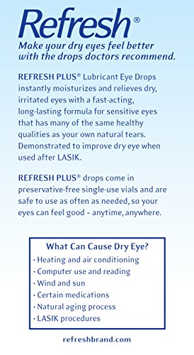 50 Preservative-Free Refresh Plus Eye Drops