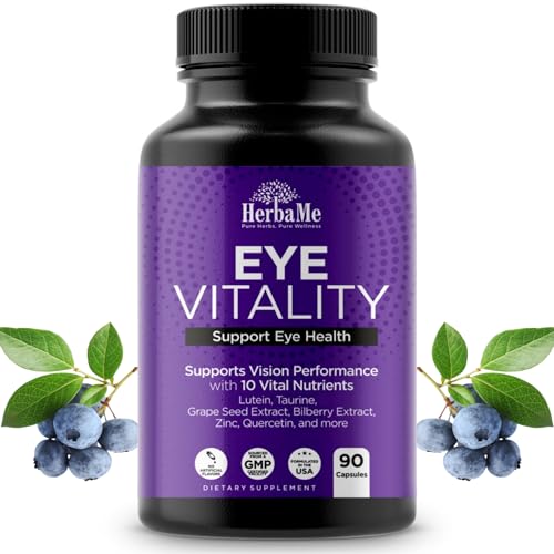 Eye Vitamin Supplement for Macular Health & Vision Support