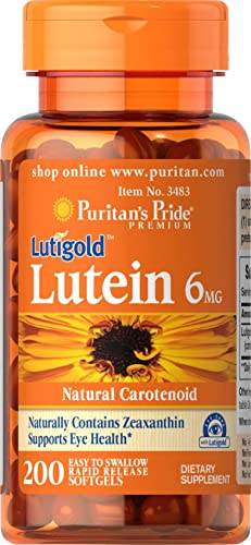 Lutein and Zeaxanthin Eye Health Softgel – 200ct