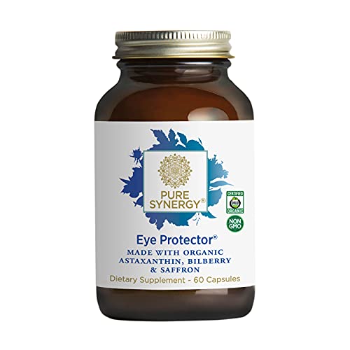 Organic Eye Vitamins with Lutein & Astaxanthin