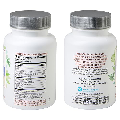 Macula Health Supplement with Lutein & Omega-3