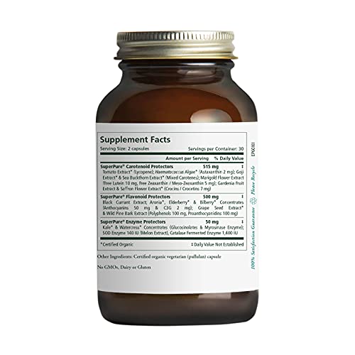 Organic Eye Vitamins with Lutein & Astaxanthin