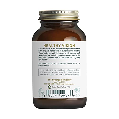 Organic Eye Vitamins with Lutein & Astaxanthin