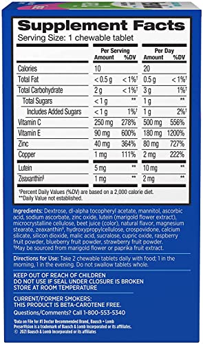 AREDS 2 Eye Vitamin with Lutein & Zinc