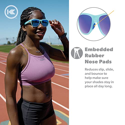 Polarized Running Sunglasses with Impact Resistant Lenses
