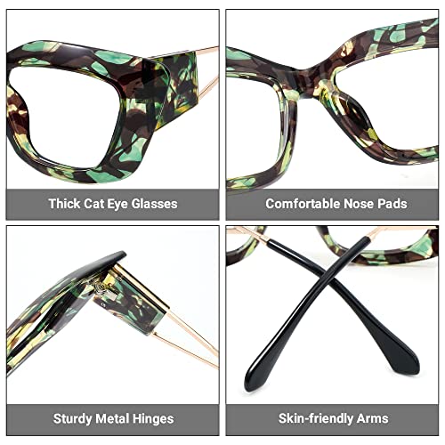 Zeelool Cat Eye Glasses for Women/Men - Antonia