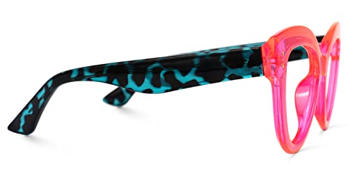 Pink Cat Eye Glasses for Women - Zeelool