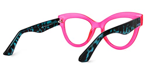 Pink Cat Eye Glasses for Women - Zeelool