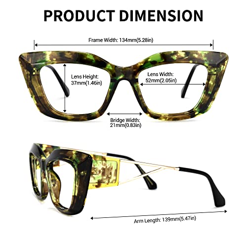 Zeelool Cat Eye Glasses for Women/Men - Antonia