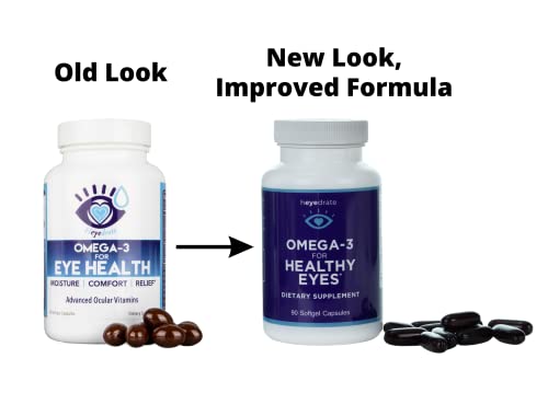 Healthy Eyes Fish Oil Supplement - 90 Softgels