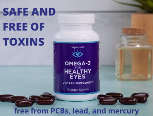 Healthy Eyes Fish Oil Supplement - 90 Softgels