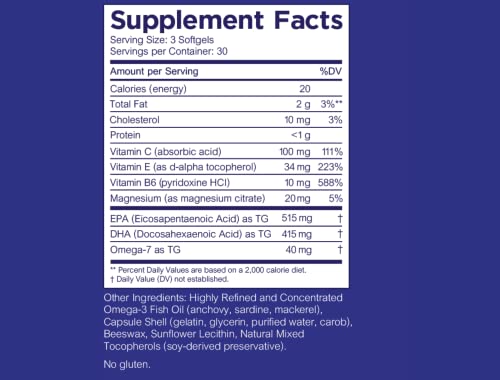 Healthy Eyes Fish Oil Supplement - 90 Softgels