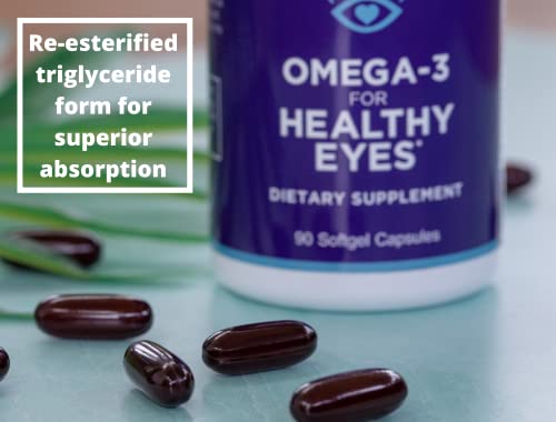 Healthy Eyes Fish Oil Supplement - 90 Softgels