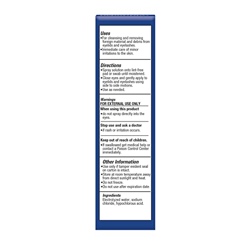 Irritated Eyelid Spray - OCuSOFT Hypochlor