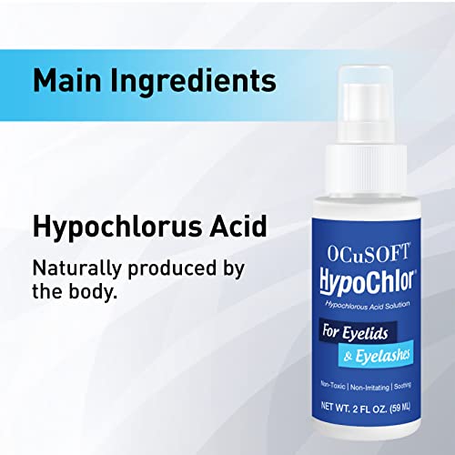 Irritated Eyelid Spray - OCuSOFT Hypochlor