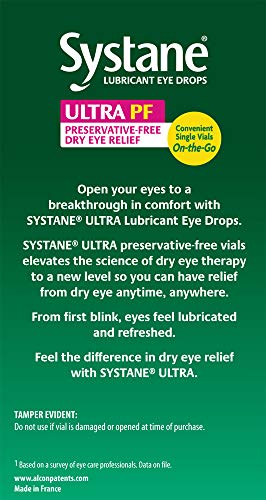 Systane Ultra Eye Drops, 60 ct