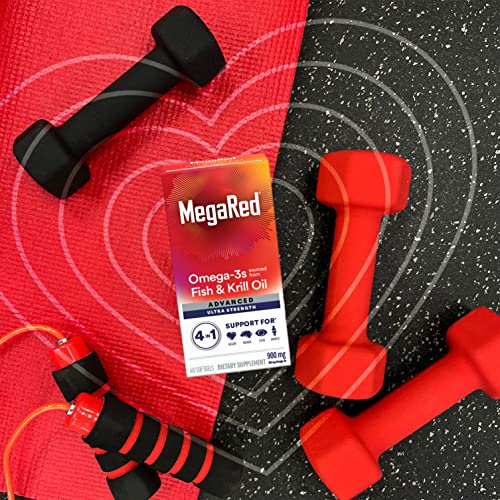 Krill and Fish Oil Supplement - 40 Softgels
