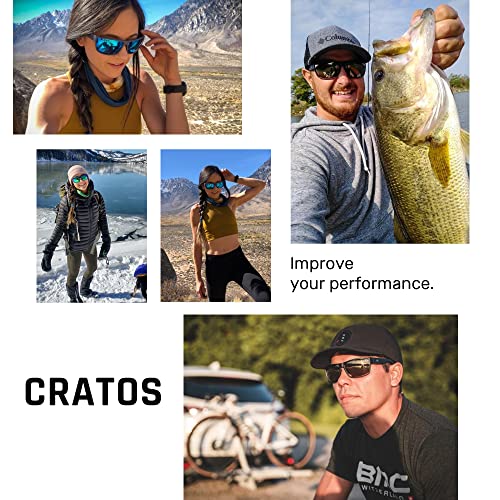 TOREGE Polarized Sports Sunglasses TR26