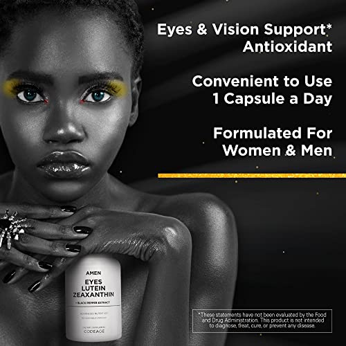 Lutein Zeaxanthin Eye Supplement - Vegan - 90 Capsules