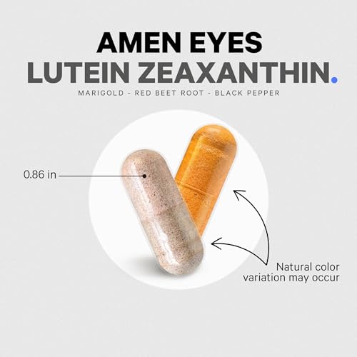 Lutein Zeaxanthin Eye Supplement - Vegan - 90 Capsules
