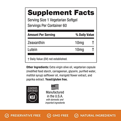 Natural Eye Vitamin - 60 Capsules