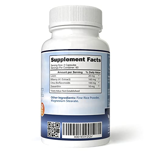 Eye Health Complex with Lutein & Bilberry (120 Capsules)