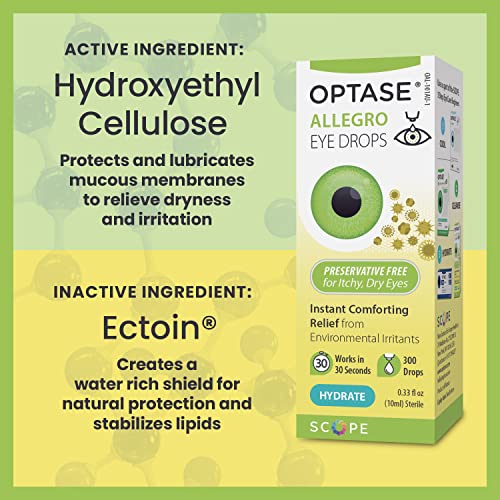 Allegro Eye Drops for Dry Eyes Relief