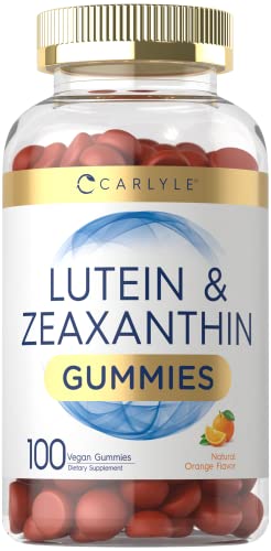 Carlyle Lutein and Zeaxanthin Vegan Gummies