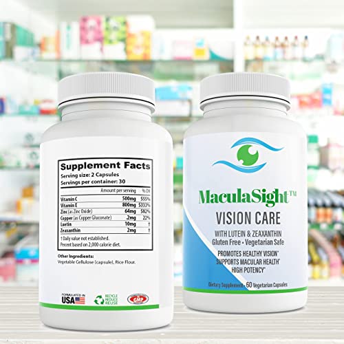 Lutein & Zeaxanthin Eye Vitamins
