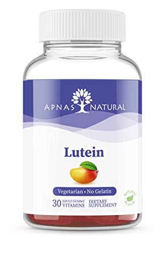 Apnas Lutein Gummies for Adults, 30 ct