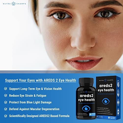 Eye health supplement with lutein and zeaxanthin