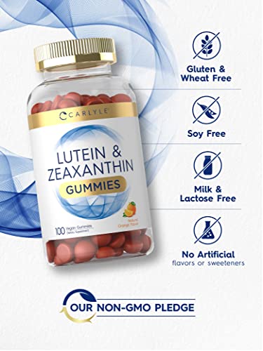 Carlyle Lutein and Zeaxanthin Vegan Gummies