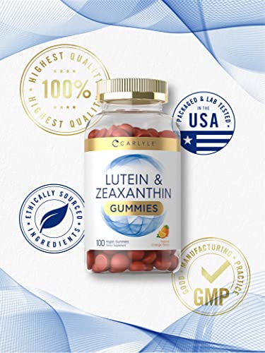 Carlyle Lutein and Zeaxanthin Vegan Gummies