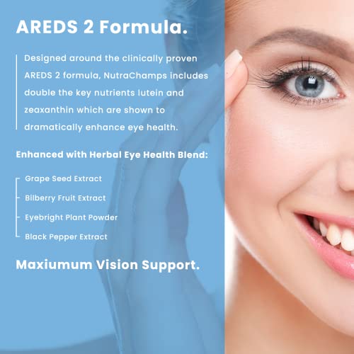 Eye health supplement with lutein and zeaxanthin