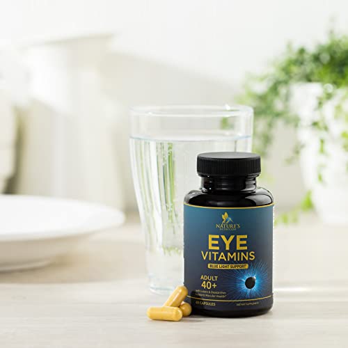 Adult Eye Health Supplement with Nutrients - 60 Capsules