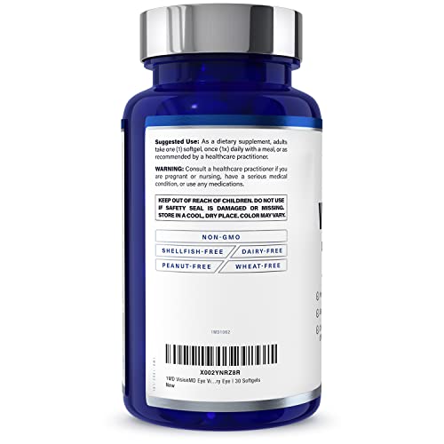 VisionMD Eye Supplement for Adults with Lutein & Zeaxanthin