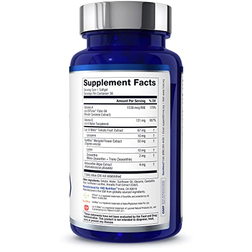 VisionMD Eye Supplement for Adults with Lutein & Zeaxanthin