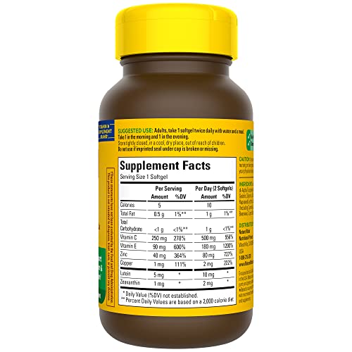 AREDS 2 Eye Vitamins for Healthy Vision