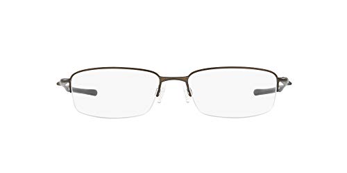 Oakley Clubface Rectangular Eyeglass Frames, Pewter, 54mm