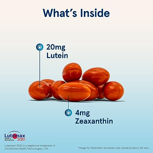 Lutein & Zeaxanthin Softgels - Eye Health Supplement