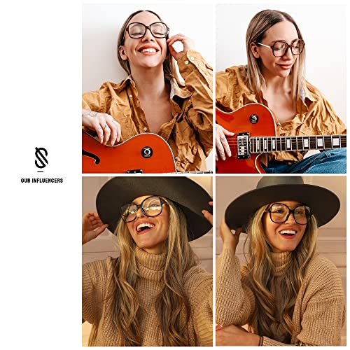 Vintage Anti-Blue Light Glasses for Women