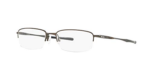 Oakley Clubface Rectangular Eyeglass Frames, Pewter, 54mm