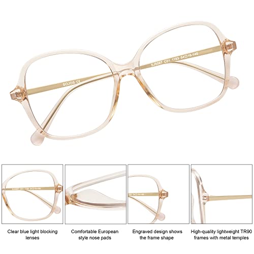 Vintage Anti-Blue Light Glasses for Women