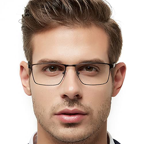 OCCI CHIARI Men's Non-Prescription Metal Glasses