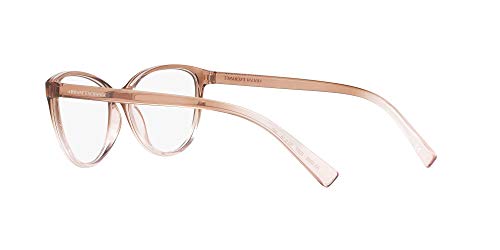 AX3053 Women's Square Eyeglass Frames - Transparent Tundra/Rose