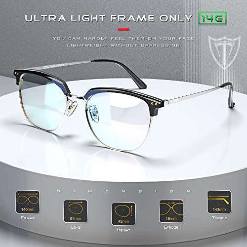ATTCL Men's Blue Light Blocking Glasses BL8001