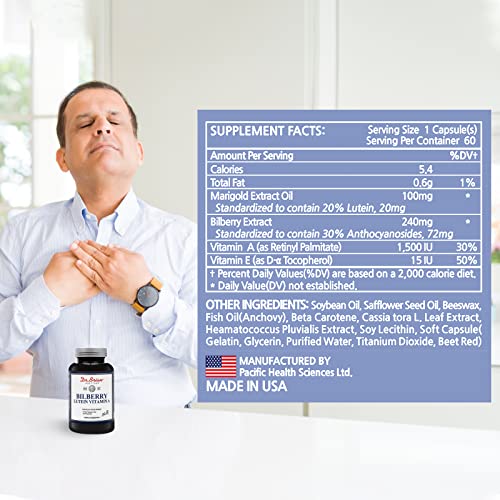 Lutein + Bilberry Eye Health Supplement