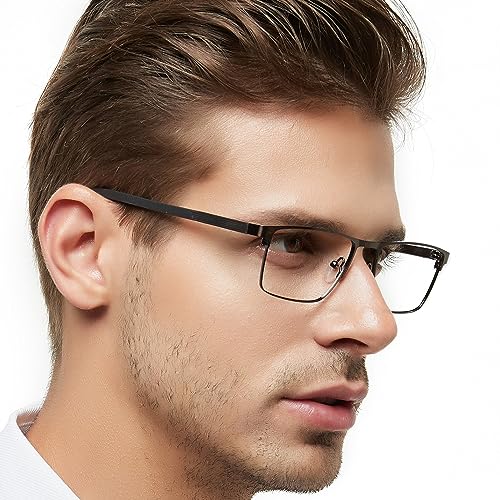 OCCI CHIARI Men's Non-Prescription Metal Glasses