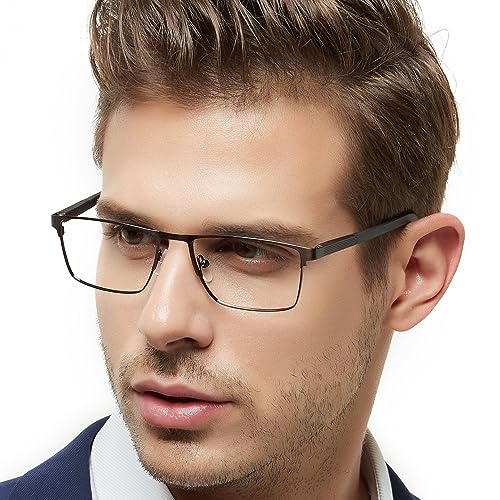 OCCI CHIARI Men's Non-Prescription Metal Glasses
